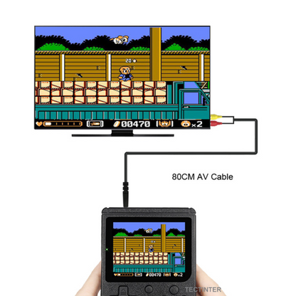 Mini Consola retro portátil 400 juegos arcade