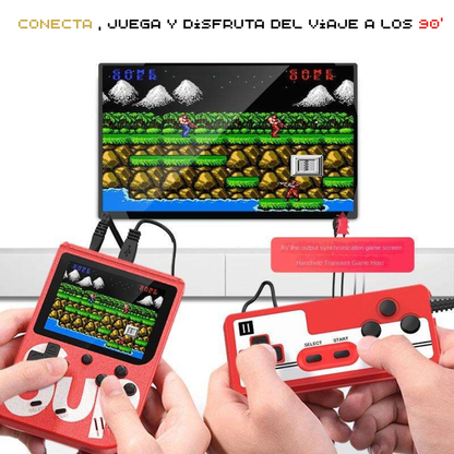 Mini Consola retro portátil 400 juegos arcade